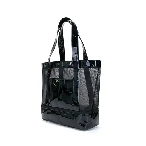 Versatile PVC Tote Bag with Spacious Design